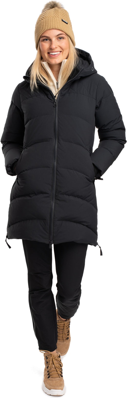 Mellow Puffy Dunparkas - Skyggesort - Twentyfour - Jakker - VILLOID.no