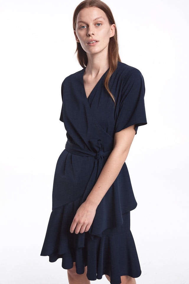 Danica Solid - Classic Navy - Whyred - Kjoler - VILLOID.no