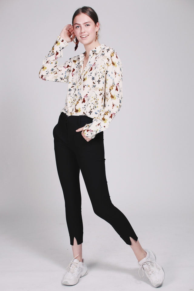 Angelie Split - Black Glow - FiveUnits - Bukser & Shorts - VILLOID.no