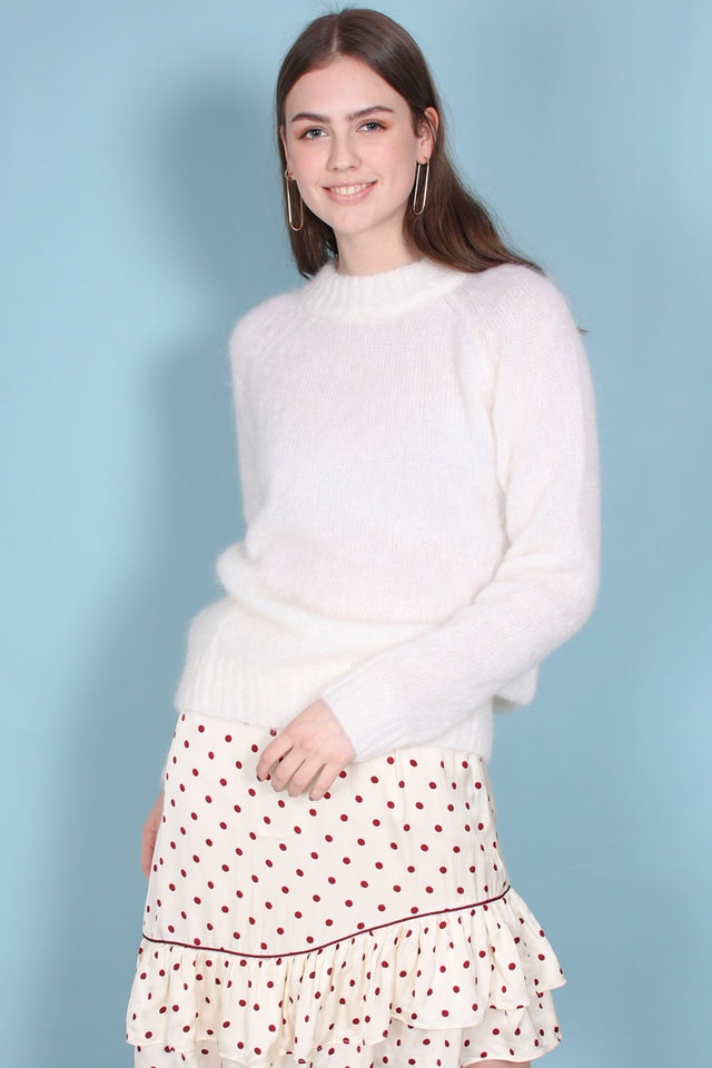 Monty sweater - Hvit - IBEN - Gensere - VILLOID.no