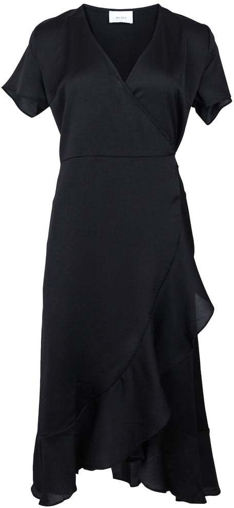Magga Solid Dress - Black - Neo Noir - Kjoler - VILLOID.no