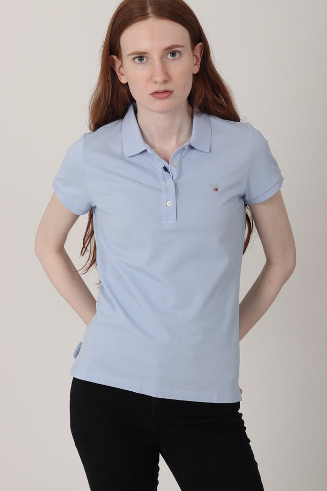 Orginal Pique - Hamptons Blue - GANT - Bluser & Skjorter - VILLOID.no