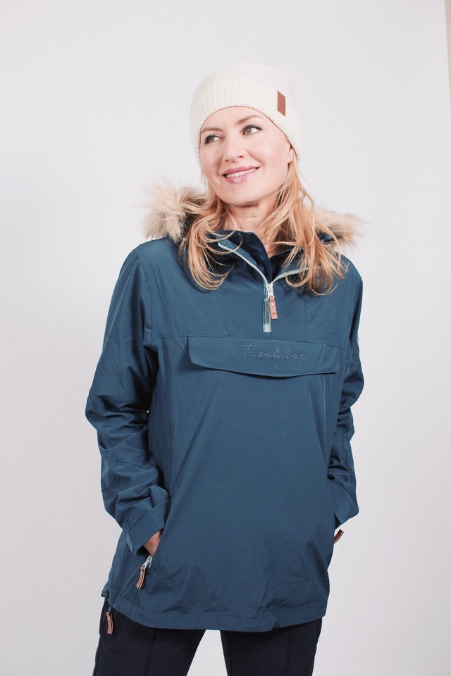 Finse 2-lags Anorakk - Blågrå - Twentyfour - Jakker - VILLOID.no