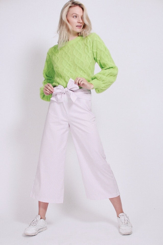 Kaylee Knit - Lime Green - MAUD - Gensere - VILLOID.no