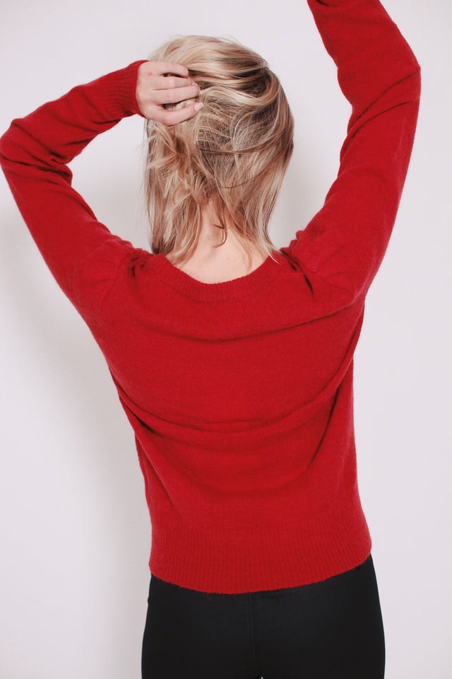 Scully Sweater - Red - Line of Oslo - Gensere - VILLOID.no