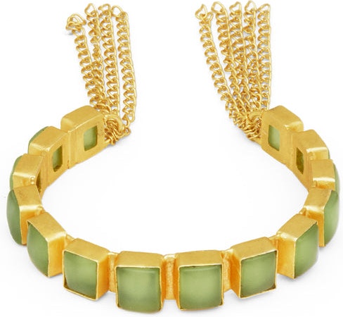 The Eternity Bracelet - Green Onyx - Miss Mathiesen - Smykker - VILLOID.no