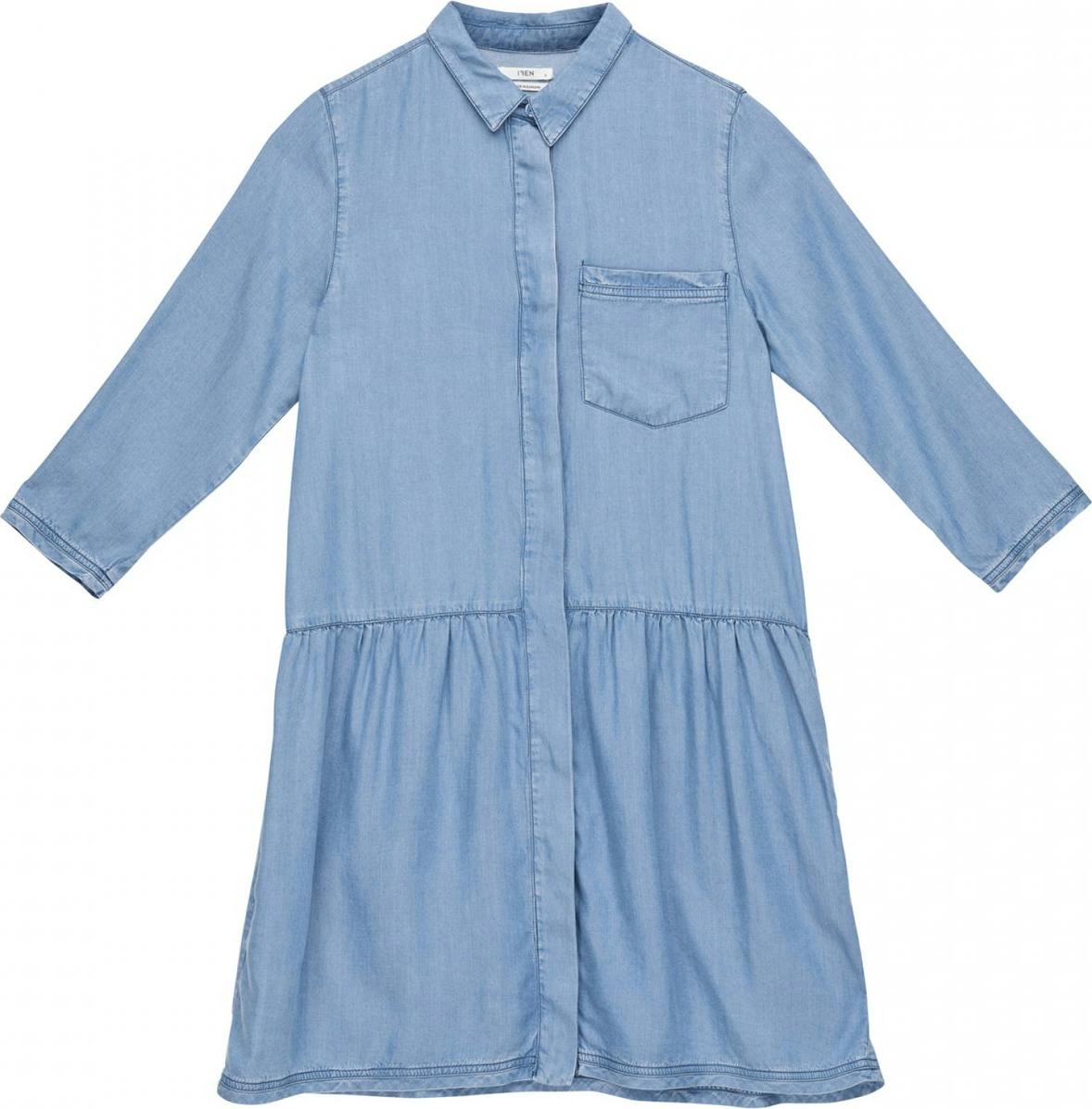 Nole Dress - Mid Blue - IBEN - Kjoler - VILLOID.no