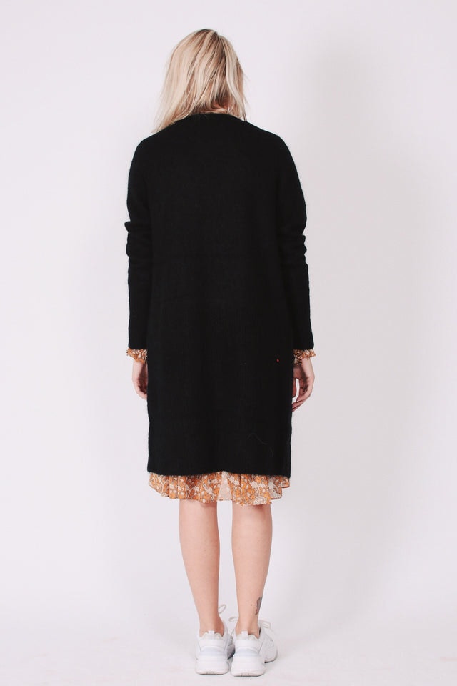 Brook Knit New Cape - Black - Second Female - Gensere - VILLOID.no