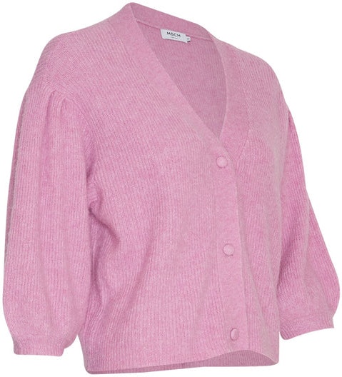Ziga Zenie Rib 2/4 Cardigan - Orchid
