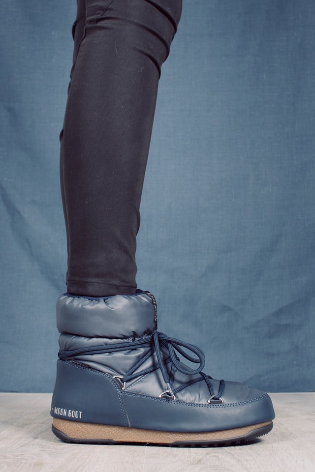 Moon Boot W.E Low Nylon - Denim Blue - Moon Boot - Sko - VILLOID.no
