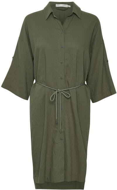DrizaIW Dress - Beetle Green