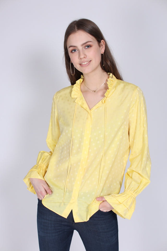 Mardi Shirt - Sunshine - Second Female - T-skjorter & Topper - VILLOID.no