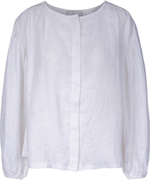 Alice Linen Shirt - White