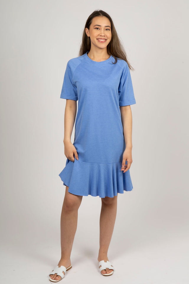 Payton Dress - Blue Melange