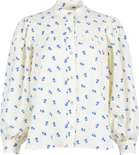 Fie Shirt - Light Blue Print
