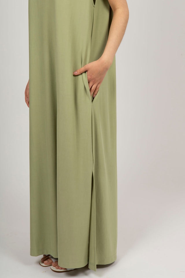 Ulas Maxi Dress - Light Green