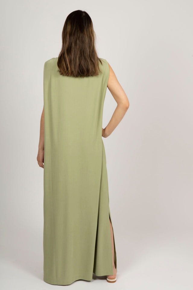 Ulas Maxi Dress - Light Green