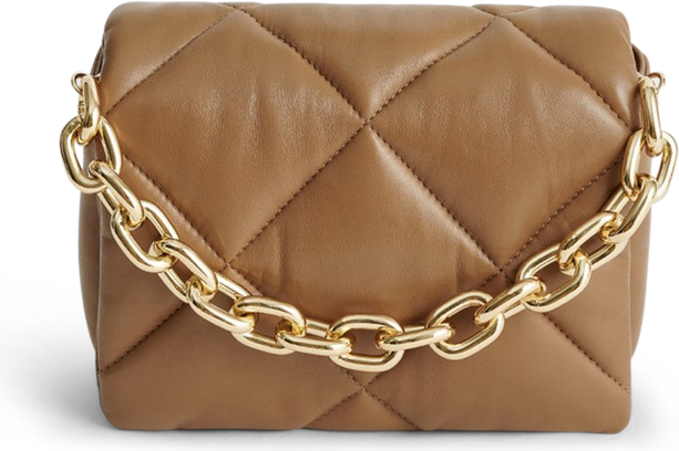 Brynn Chain Bag - Sand/Gold