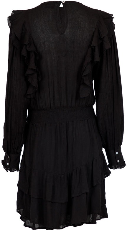 Mimba Crepe Dress - Black - Neo Noir - Kjoler - VILLOID.no