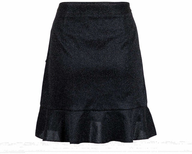 Frilla Lurex Skirt - Black - Neo Noir - Skjørt - VILLOID.no