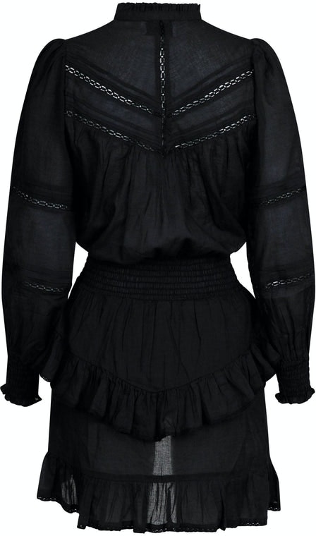 Klaire S Voile Dress - Black