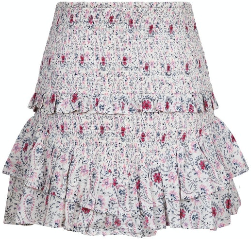 Mata Delicate Paisley S Skirt - Rose
