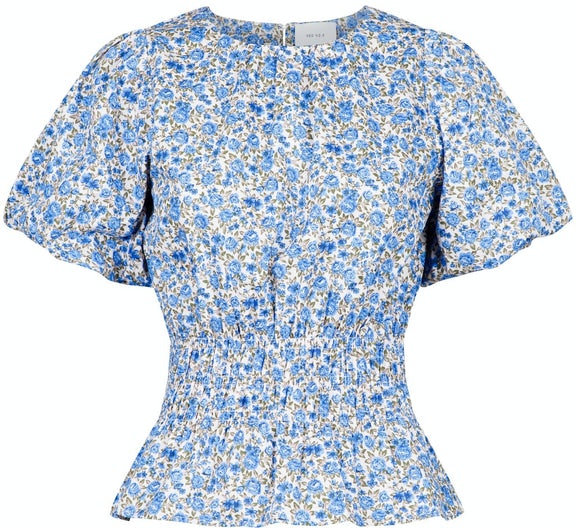 Scotty Blooming Blouse - Blue