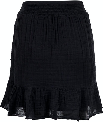Bekka S Gauze Skirt - Black
