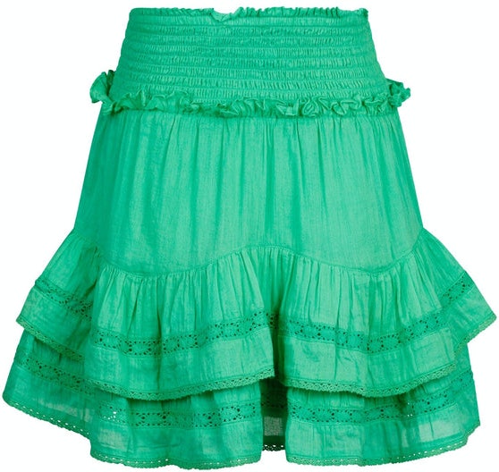 Marna S Voile Skirt - Soft Green