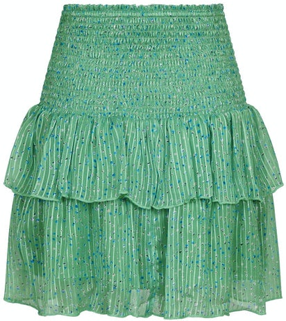 Carin Sparkle Skirt - Green