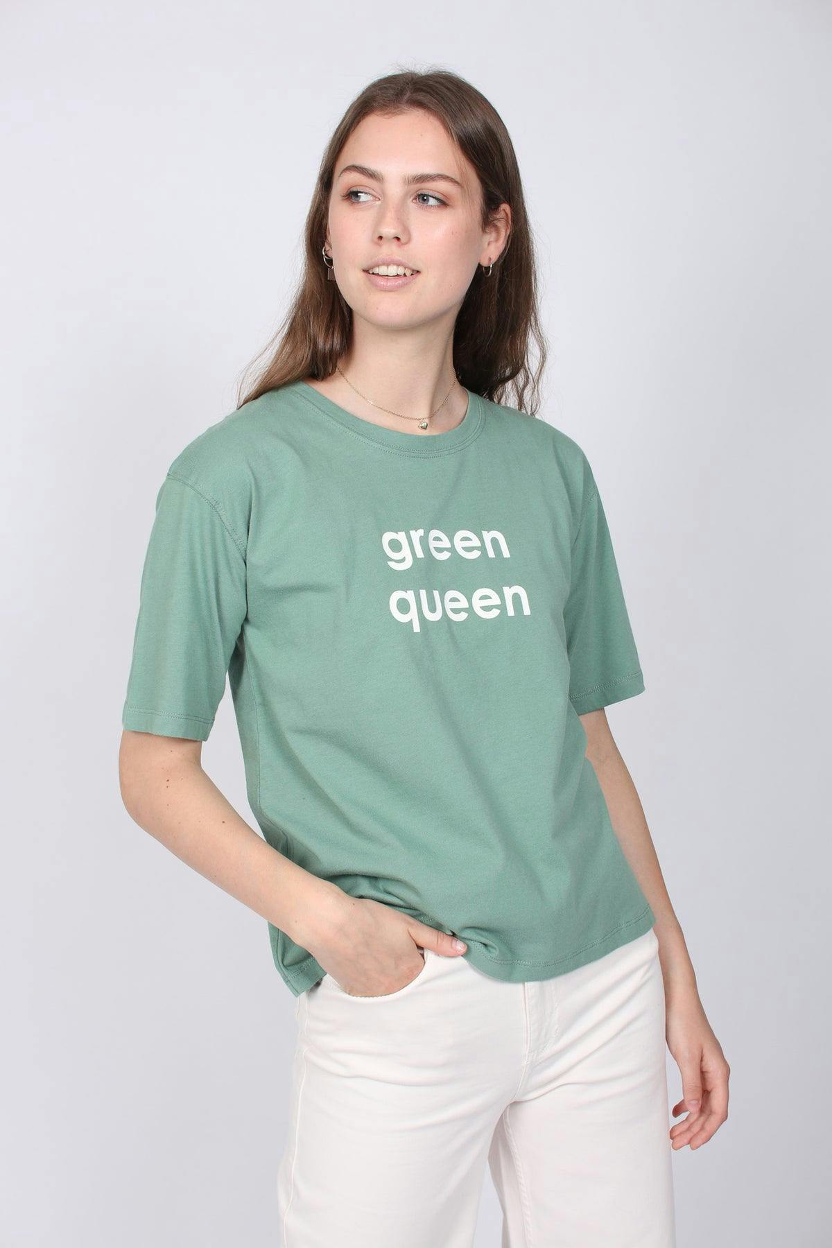 Jamie t-shirt - Green - Line of Oslo - T-skjorter & Topper - VILLOID.no