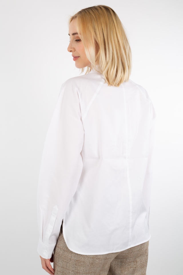 Wabi Embroidered Shirt - Bright White