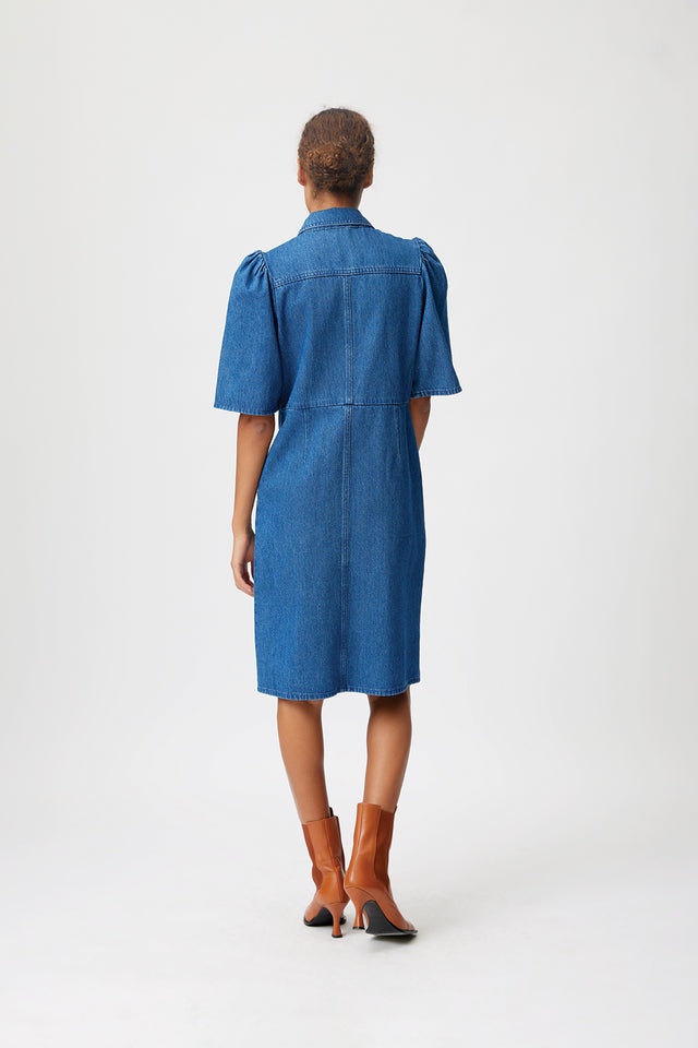 UmatillaGZ Short Dress - Mid Blue