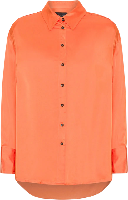Jenka Shirt - Mandarin Red