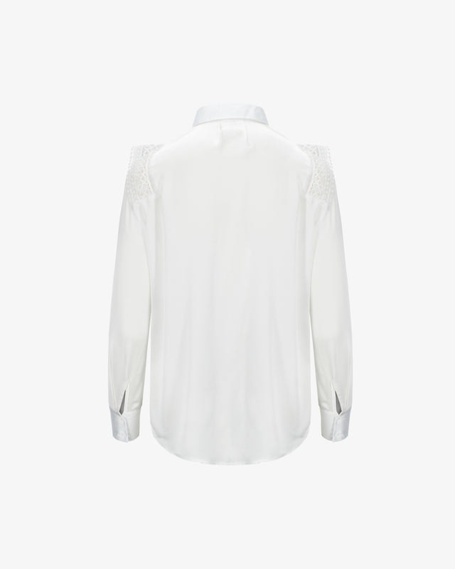 Marlo Shirt - White - IBEN - Bluser & Skjorter - VILLOID.no