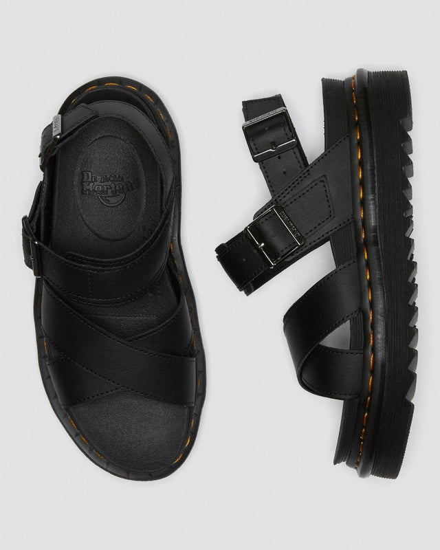 voss ii sandals black