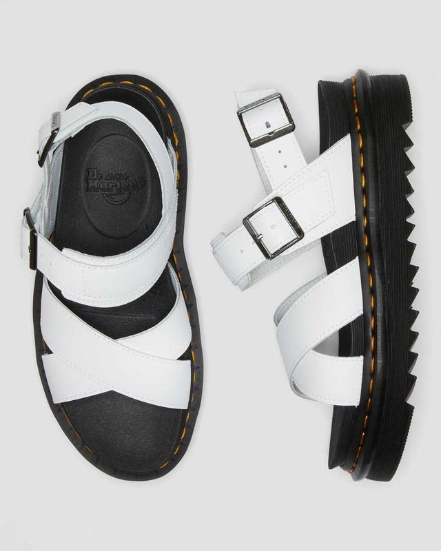 Voss II Strap Sandals - White