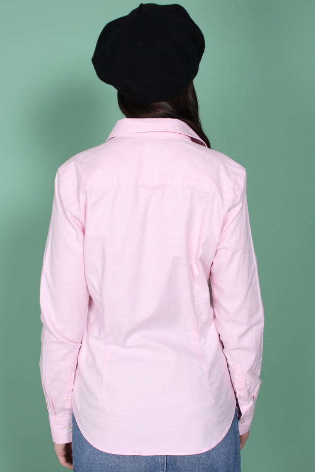 Stretch Oxford Solid - Light Pink - GANT - Bluser & Skjorter - VILLOID.no