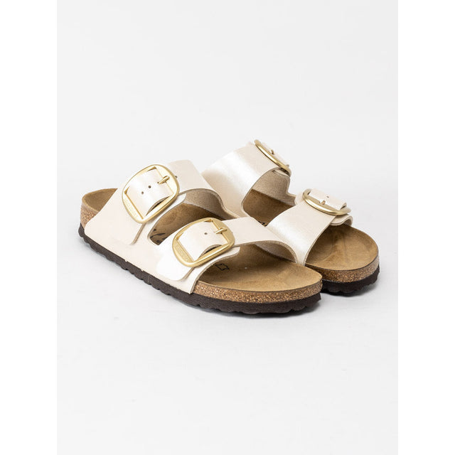 birkenstock arizona big buckle pearl