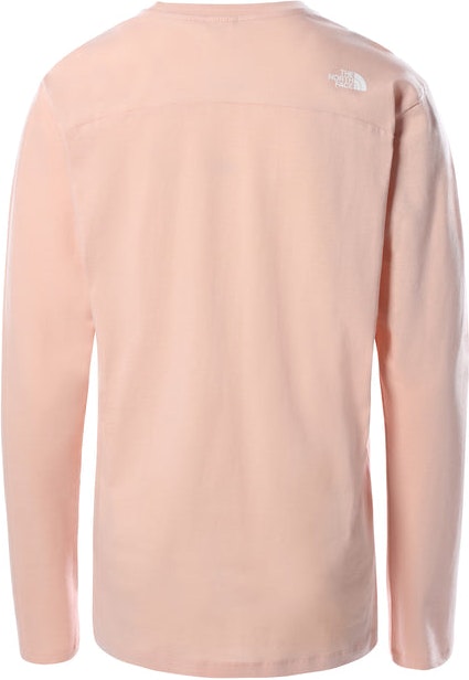 W L/S Simpledome Tee TNF - Evening Sand Pink