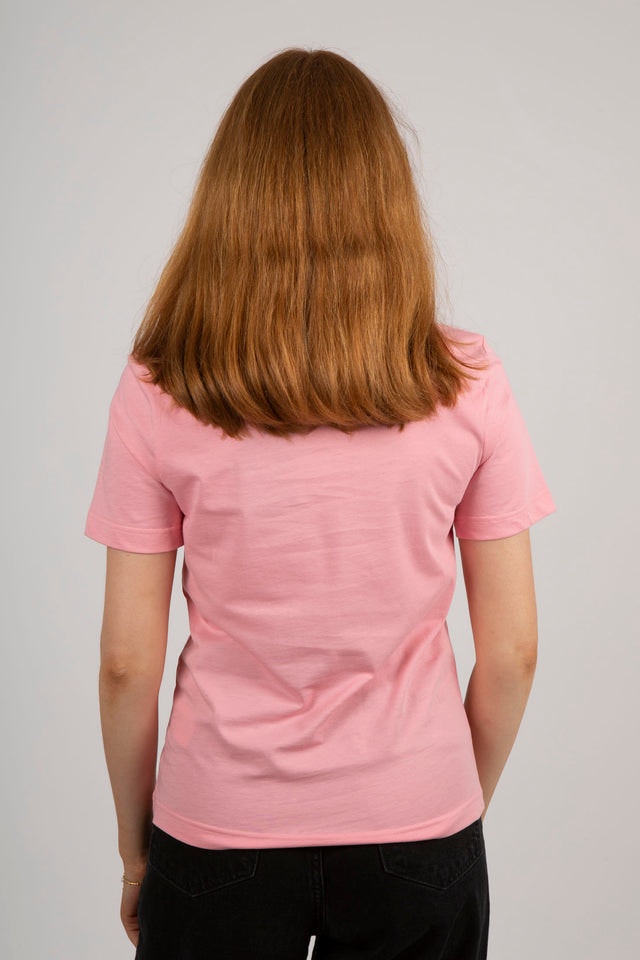 Tonal Archive Shield SS T-shirt - Geranium Pink
