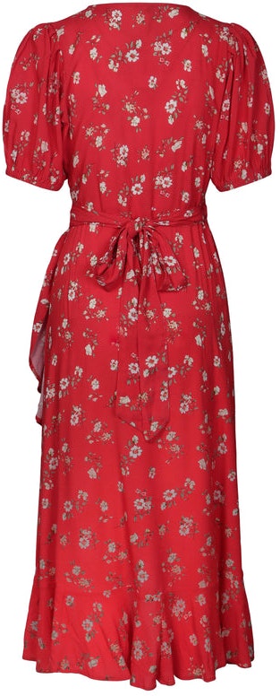 Nikoline Midi Dress - Vintage Red