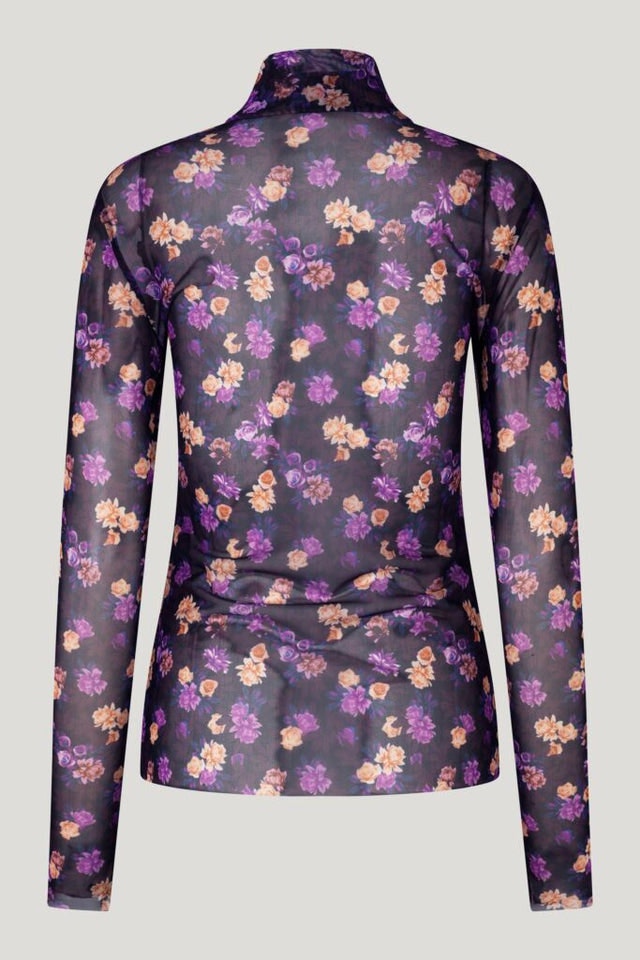 Jodi - Paris Flower Purple - Baum Und Pferdgarten - T-skjorter & Topper - VILLOID.no