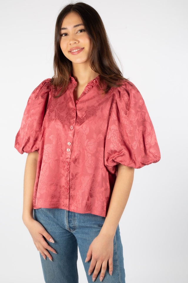 Jacquard Shirt - Rose