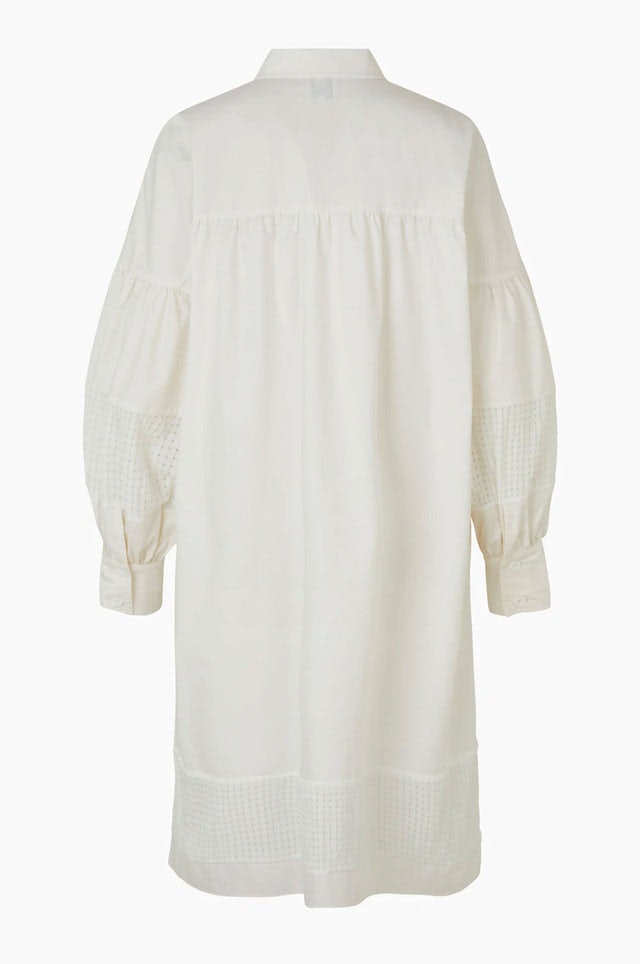Henri New Shirt Dress - White