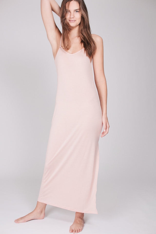 The Slip Dress : Tencel - Nude Pink - AWAN - Loungewear - VILLOID.no
