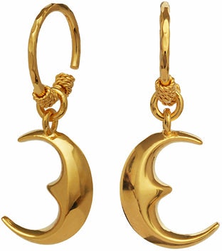 Moonie Earring - Gold