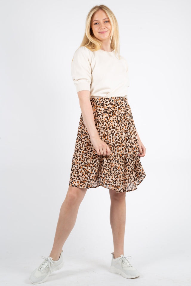 YasmeenIW Skirt - Natural Forrest Confetti