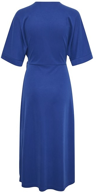 JaiIW Wrap Dress - Greek Blue
