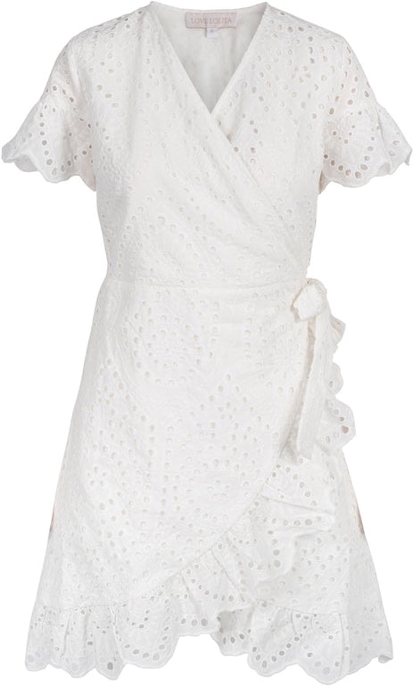 Olivia Mini Dress - White - Love Lolita - Kjoler - VILLOID.no